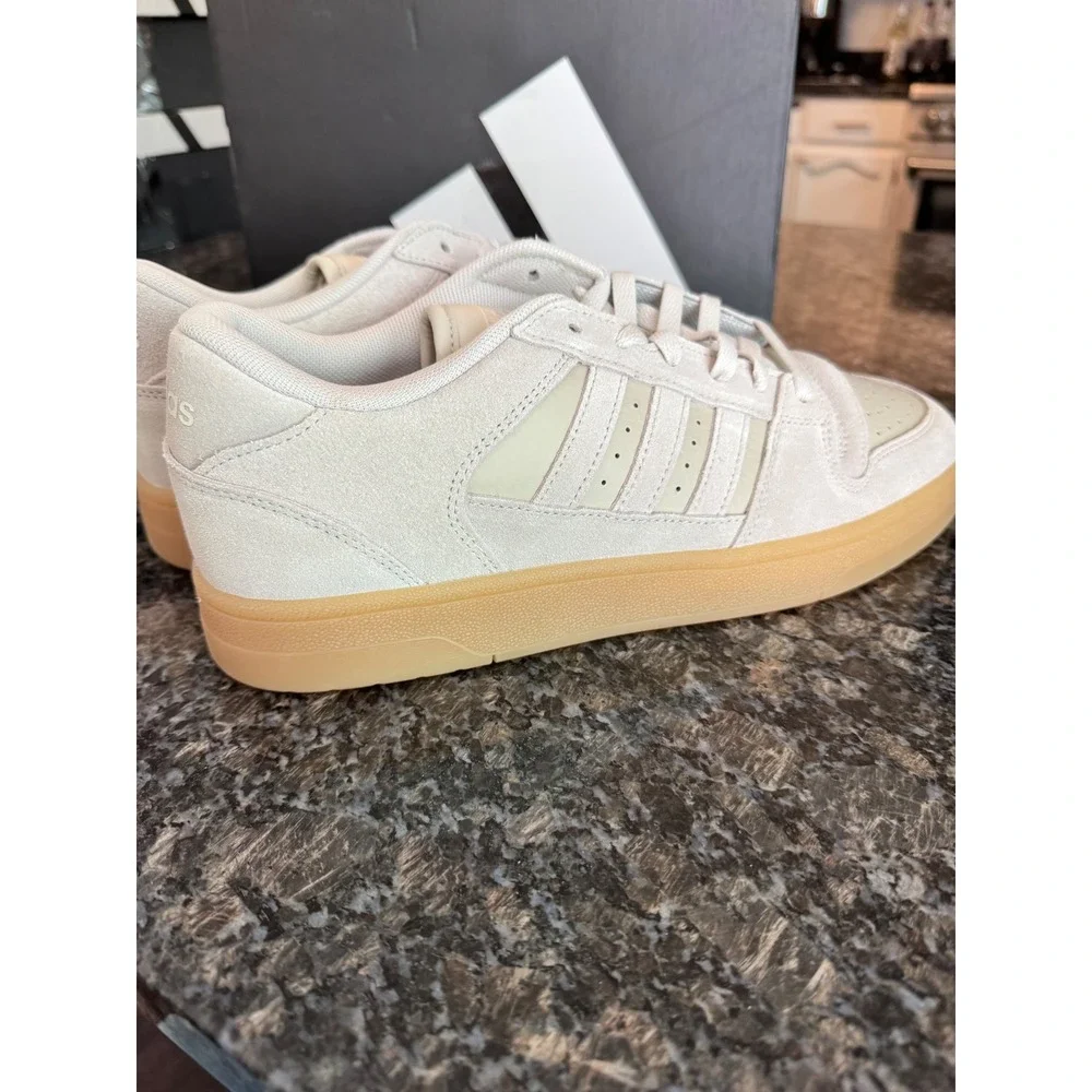 Adidas‎ Break Start Premium Low Wonder White Gum JS2272 Mens 10 Womens 11